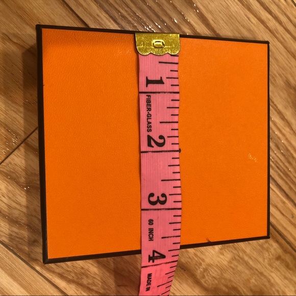 Empty Hermes gift box (for necklace) - Picture 3 of 5